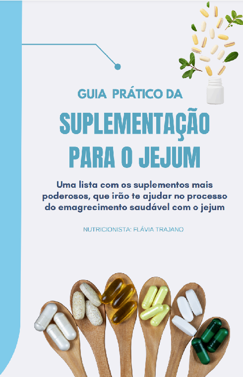 Capa do Ebook Suplementacao para o Jejum