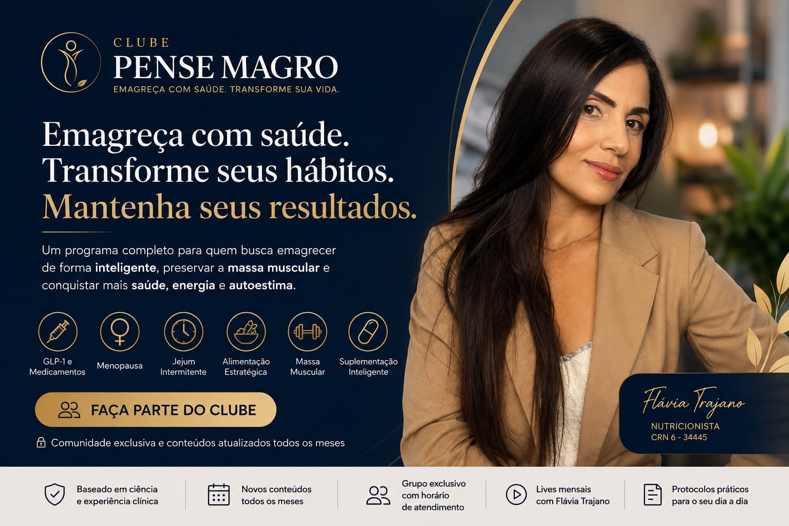 Clube Pense Magro - Emagreça com saúde